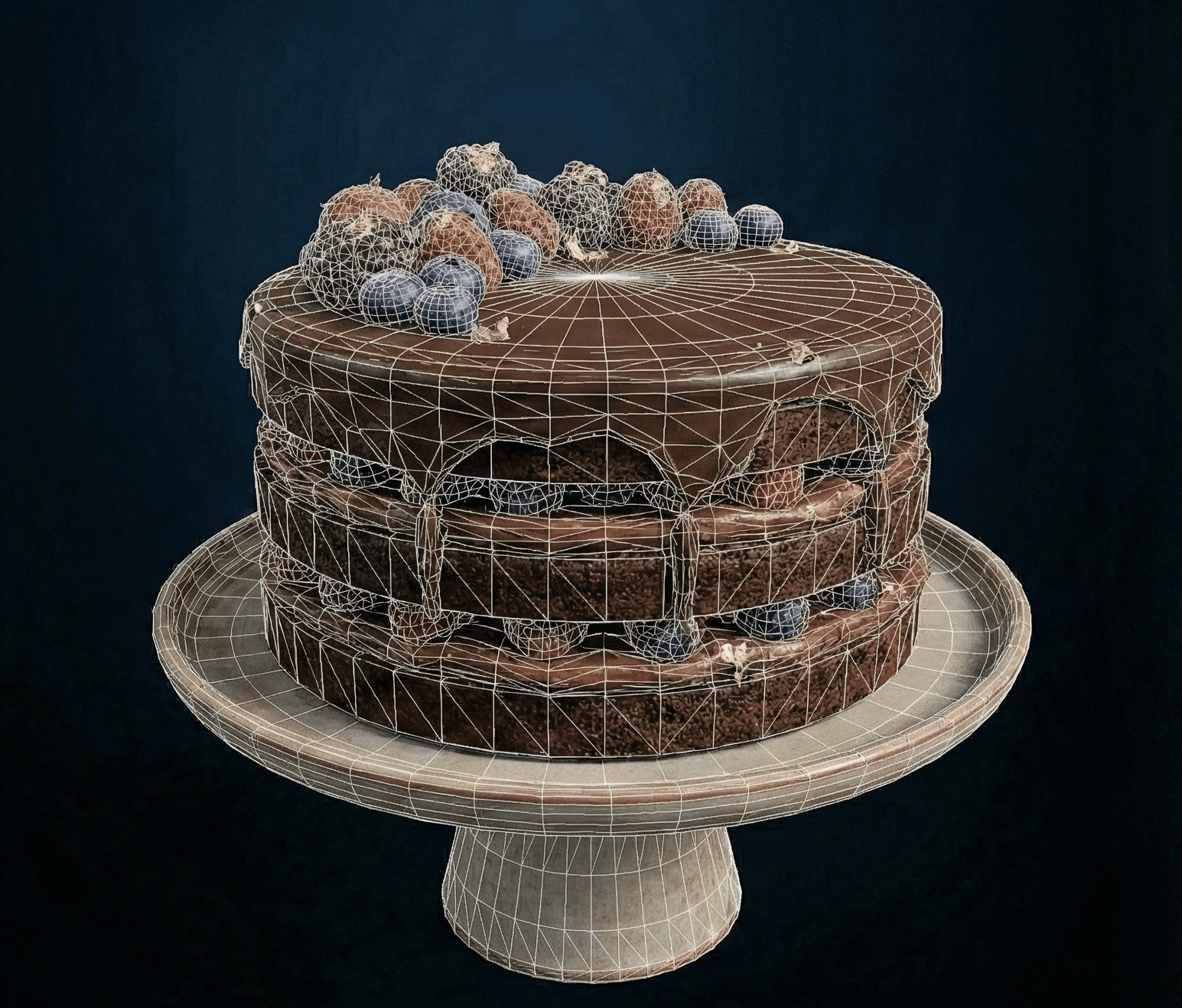 From Flat to Spatial