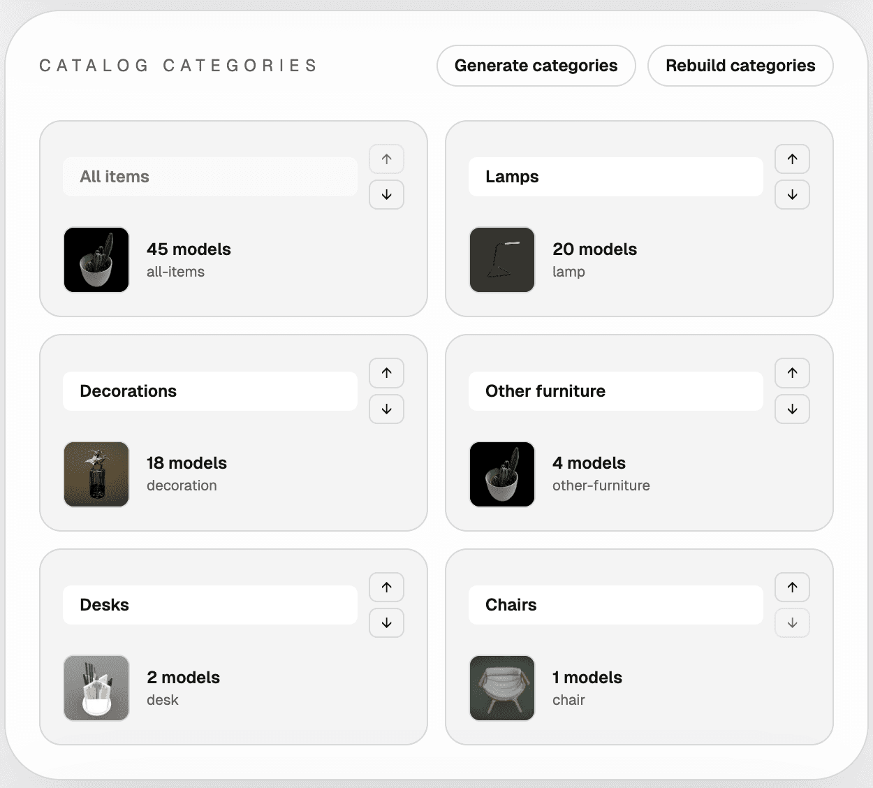 Create a catalog in the LUMIZ dashboard
